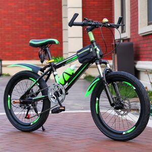 Xudan Mountain Bike - 21-Speed Gears, Fork Suspension - Children's Bicycle For Boys And Girls 18-20-22-24 Inch Multiple Colors Available Suitable For Ages 8-16