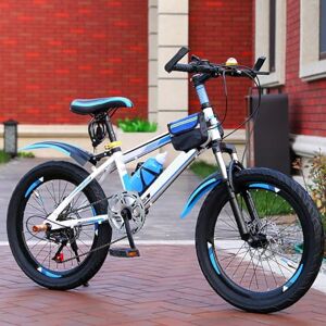 Xudan Mountain Bike - 21-Speed Gears, Fork Suspension - Children's Bicycle For Boys And Girls 18-20-22-24 Inch Multiple Colors Available Suitable For Ages 8-16