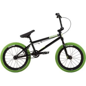 Stolen Agent 16'' BMX Bike For Kids (Black)  - Black;Green - Size: 16.5