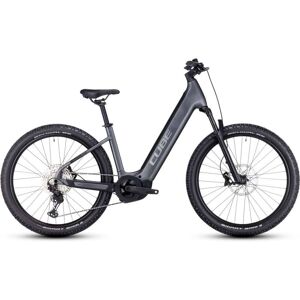 Cube Reaction Hybrid Race 750 - 27.5" Easy Entry Electric Mountain Bike - 2023 - Grey / Metal