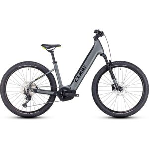 Cube Reaction Hybrid Pro 750 - Easy Entry Electric Mountain Bike - 2024 - 27.5" - Flashgrey/green