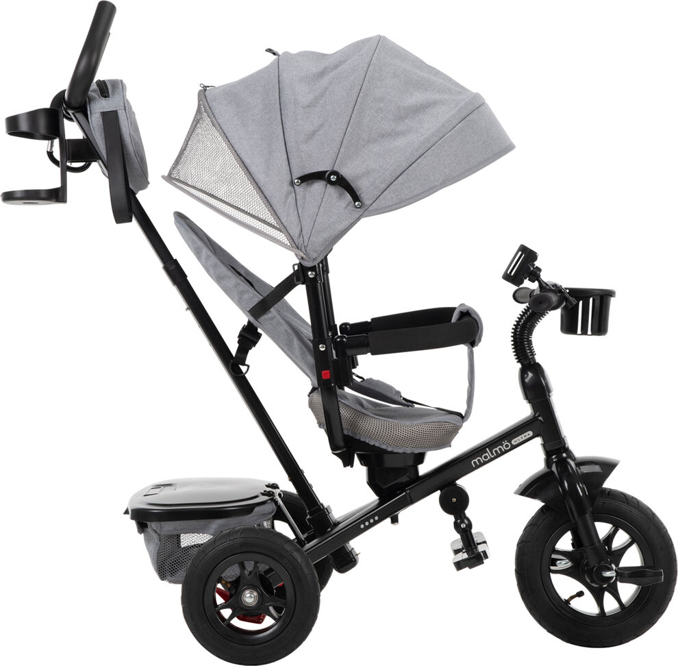 Photos - Bike Huffy Malmo Ultra 4-in-1 Canopy Tricycle with Push Handle 29041 