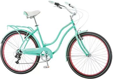 Schwinn Perla 26-Inch Women's Cruiser Bike, Lt Green