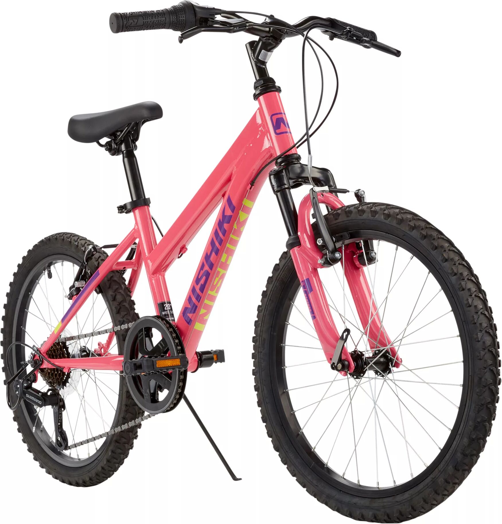 Photos - Bike Nishiki Girls' Pueblo 1.1 20 in. Mountain , Pink 23nisgnshkgrlspblgjma