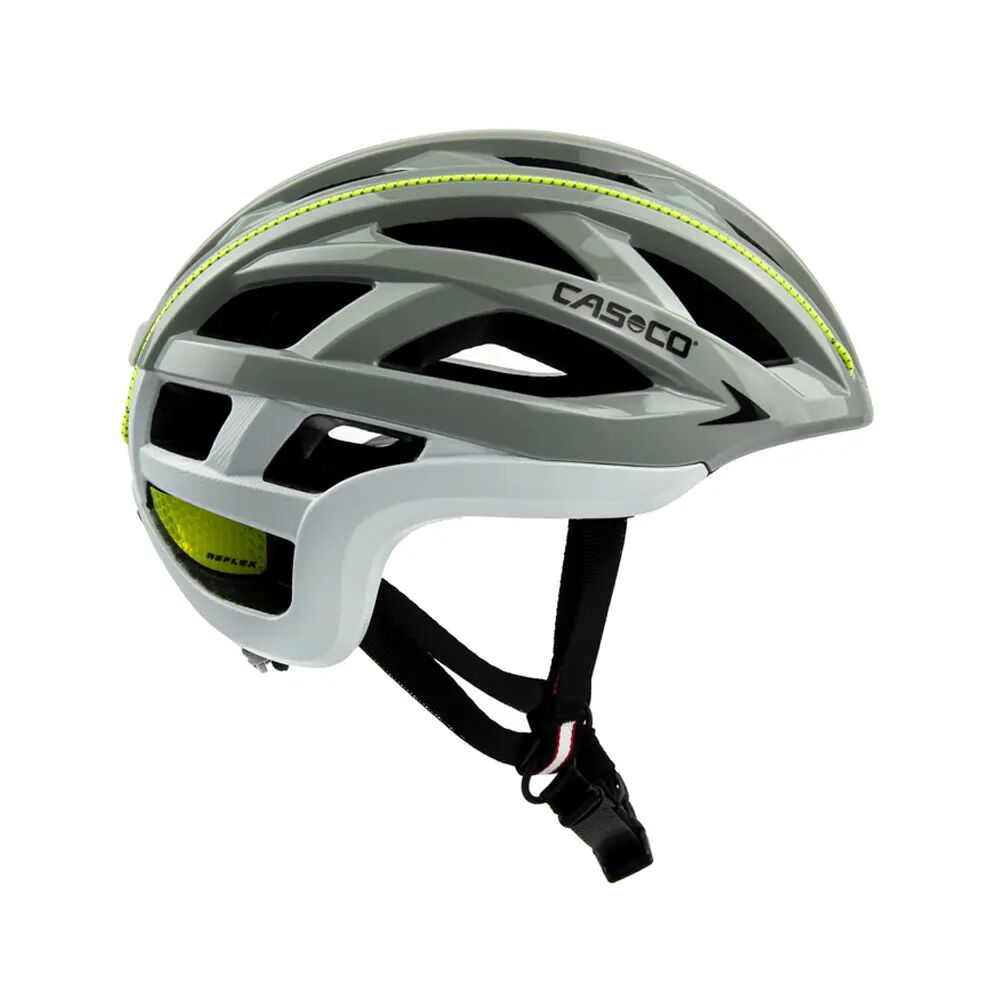 Casco CUDA2 Strada grau-weiss neon glanz - S