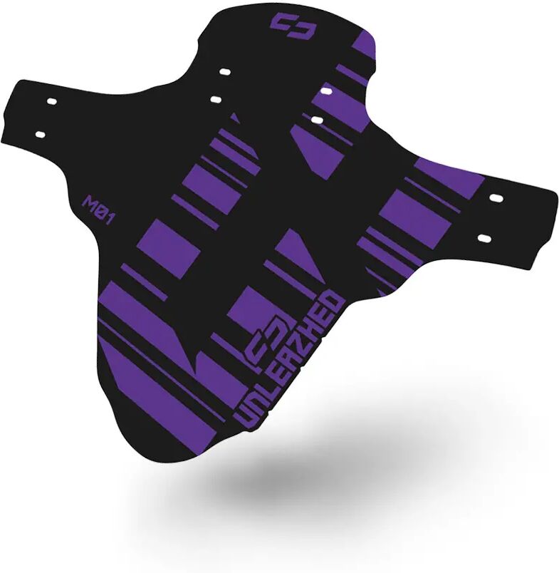 unleazhed GmbH Unleazhed Mudguard Logo Skin purple