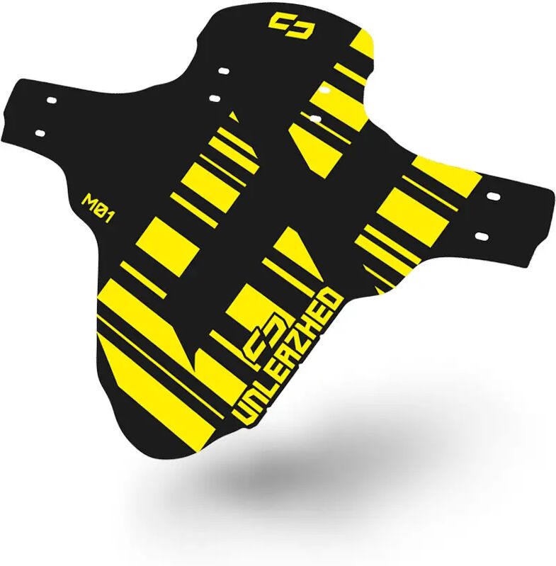 unleazhed GmbH Unleazhed Mudguard Logo Skin yellow