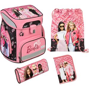 Scooli Schulranzen »EasyFit, Barbie«, Reflektoren Barbie Größe B/H/T: 33 cm x 36,5 cm x 29 cm