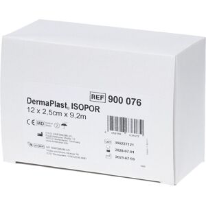 Hartmann Dermaplast® Isopor 2,5 cm x 9,2 m Weiß 12 ct