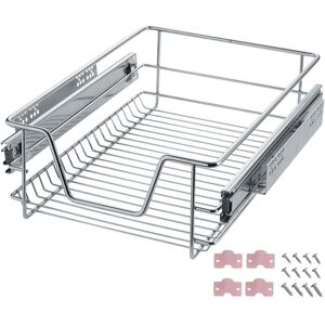 tectake Teleskopschublade für Küchen- und Schlafzimmerschränke - 40 cm