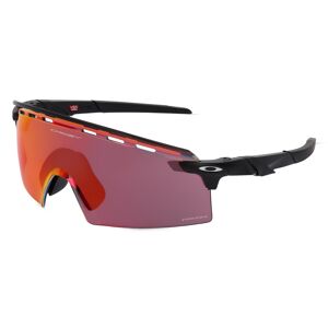 Luxottica OAKLEY OO9235 Unisex-Sonnenbrille Randlos Monoscheibe Kunststoff-Gestell, schwarz