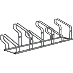 PROCITY Fahrradständer OPTIMUM, 6 Stellplätze, grau