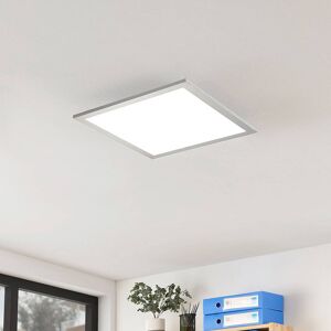 Prios LED-Panel Gelora, 40 cm, 4.000 K, silberfarben, Alu