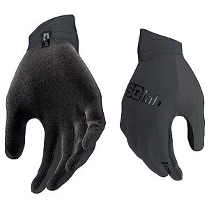 SQlab Unisex SQ-Gloves ONE-OX Fahrrad Handschuhe, Schwarz, M-Slim