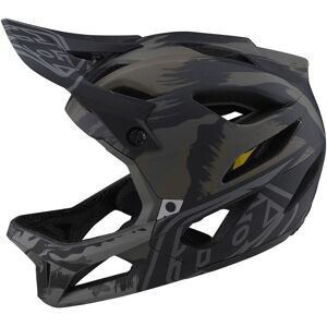 Troy Lee Designs Stage Brush Camo Military Fahrradhelm  Schwarz