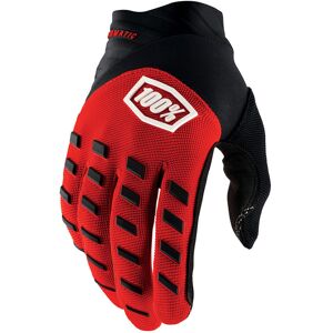 100% Hydromatic WP Jugend Fahrrad Handschuhe L Schwarz Rot