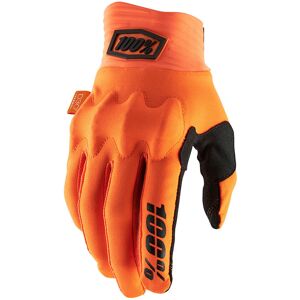 100% Cognito Fahrrad Handschuhe M Orange