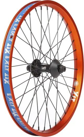 BSD BMX Rad BSD XLT Street Pro Vorne (Schwarz/Orange)