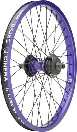 Cinema BMX Rad Hinten Cinema ZX 333 20" Cassette (Lila - Right hand drive)