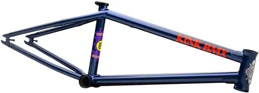 Kink Freestyle BMX Rahmen Kink Backwoods (Gloss Indigo Blue)