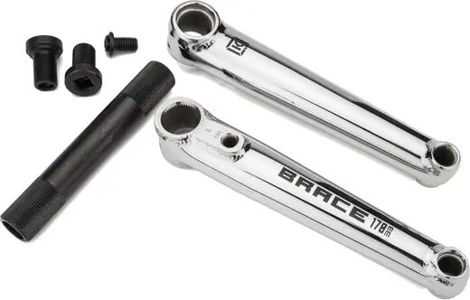 Kink Brace 3-Piece BMX Crank (Chrome)