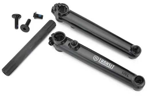 Mission Transit V2 BMX Crank (Schwarz)