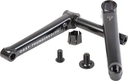 Odyssey BMX Kurbel Odyssey Thunderbolt+ Black (Left hand drive)