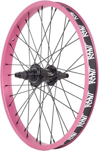 Rant BMX Rad Hinten Rant Moonwalker 20" V2 Freecoaster (Pepto Pink - Left hand drive)