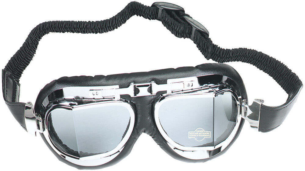 Booster Mark 4 Motorradbrille Einheitsgröße Silber