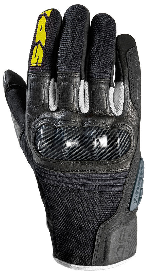 Spidi TX-2 Handschuhe XL Schwarz Weiss Gelb