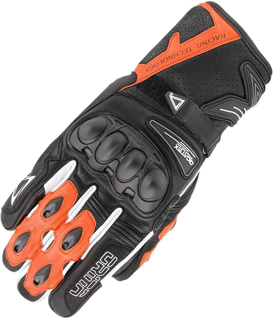 Orina Stream Handschuhe S Schwarz Orange