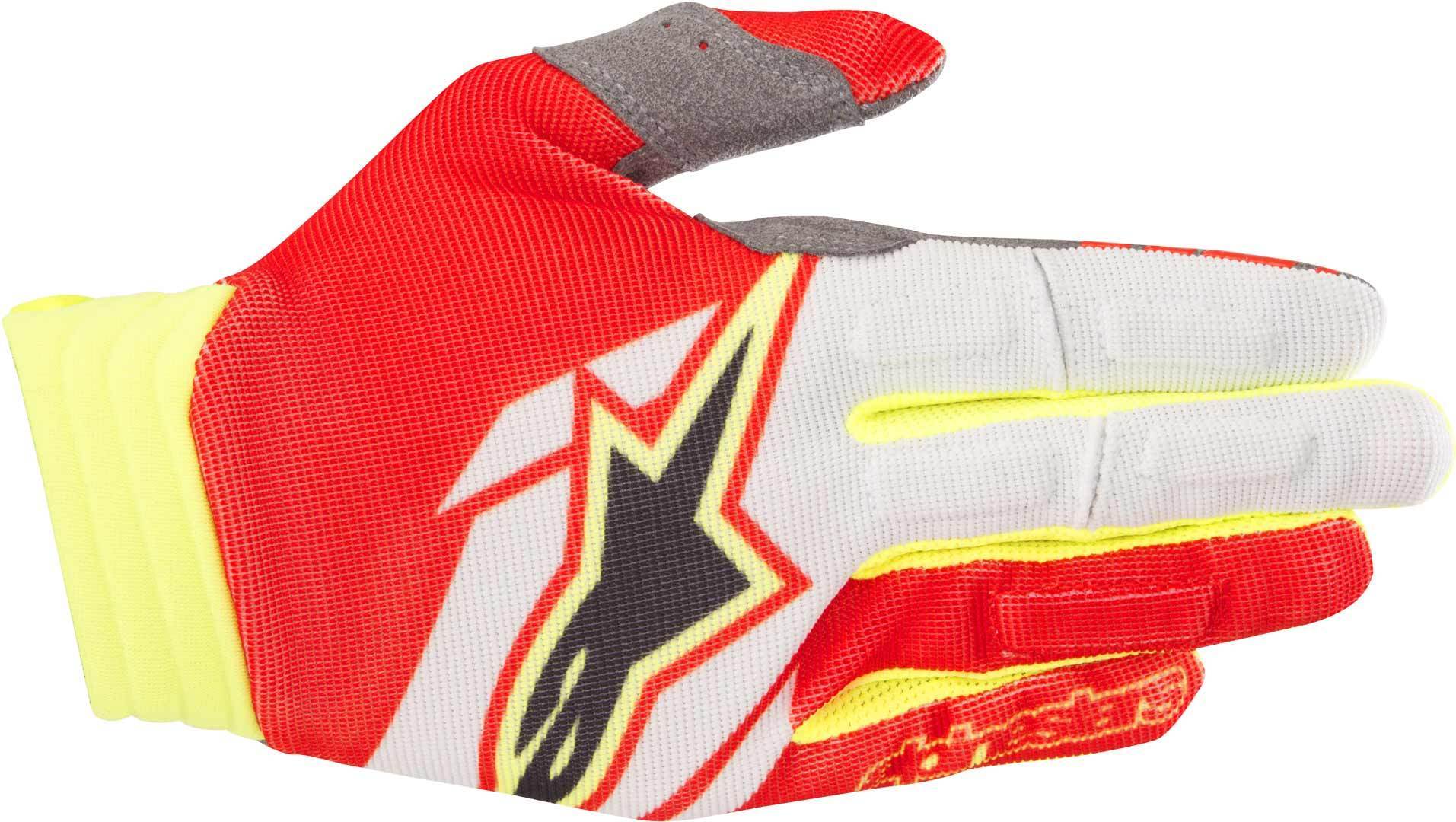 Alpinestars Aviator Gloves 2018 Handschuhe 2XL Schwarz Weiss Rot