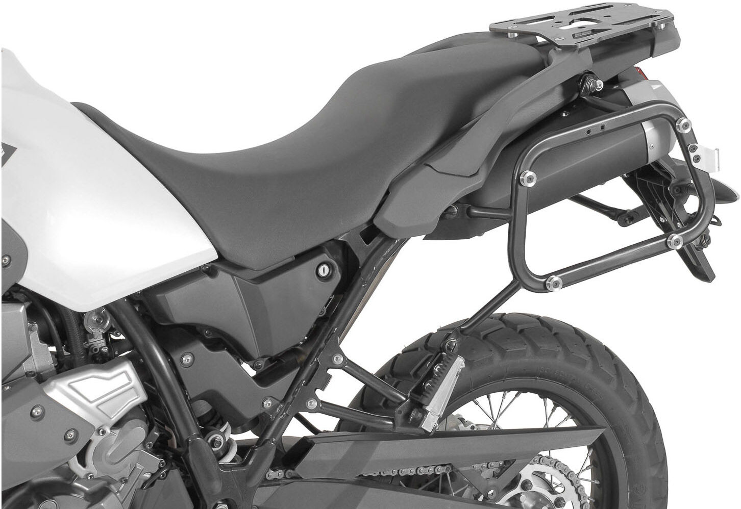 SW-Motech EVO Kofferträger - Schwarz. Yamaha XT 660 Z Ténéré (07-16).  schwarz