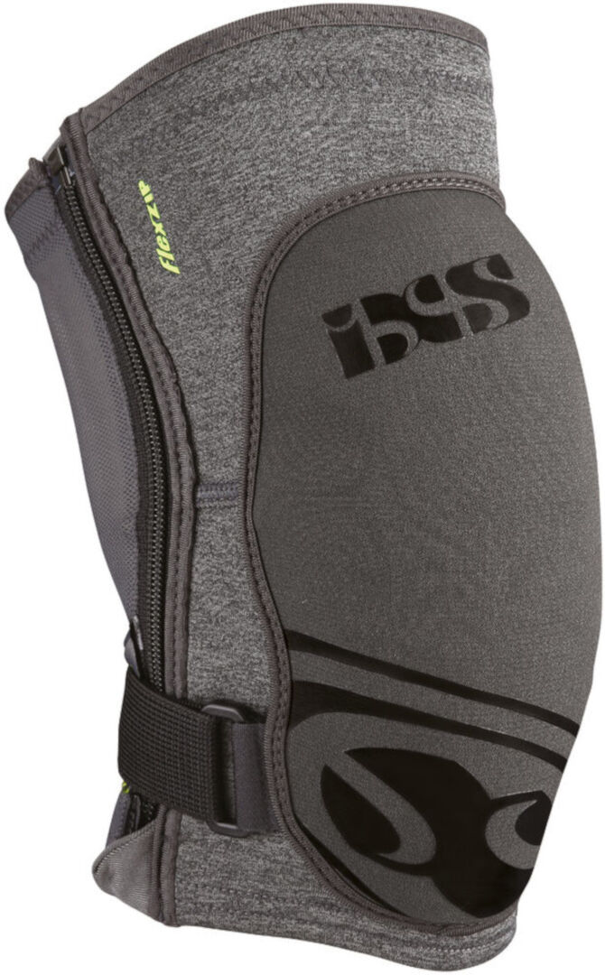 IXS Flow Zip Motocross Knieschoner L Grau