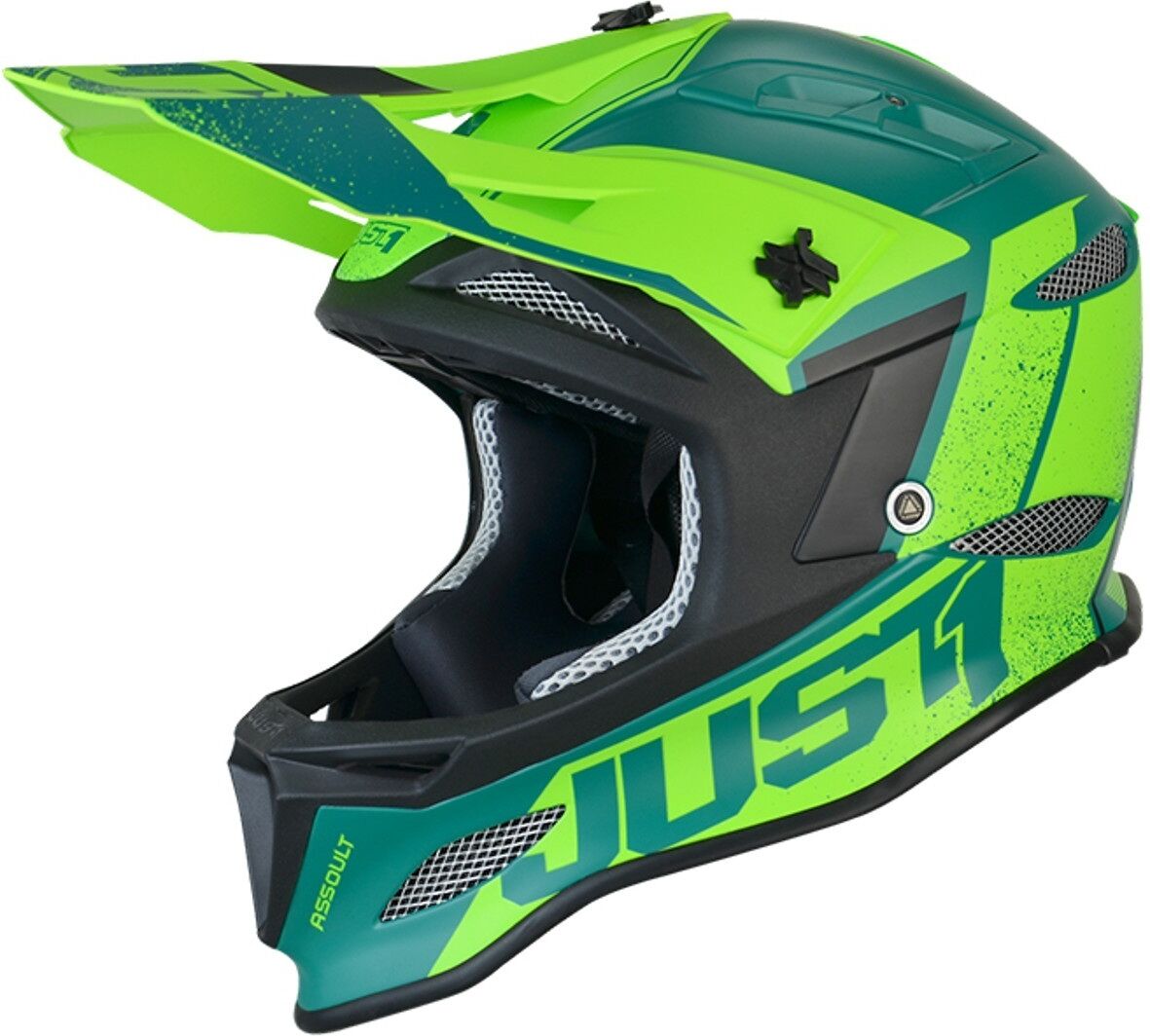 Just1 JDH Assault Mips Downhill Helm L Grün