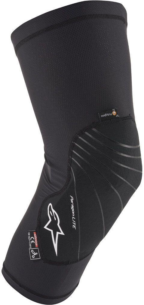 Alpinestars Paragon Lite Jugend Knieprotektoren S M Schwarz