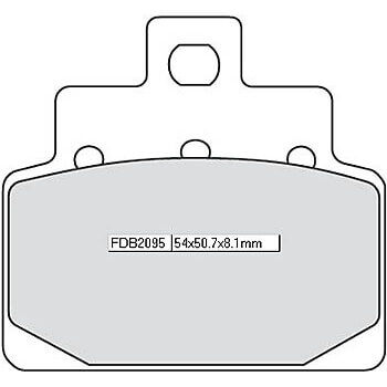 FERODO Bremsbelag FDB 2095 AG