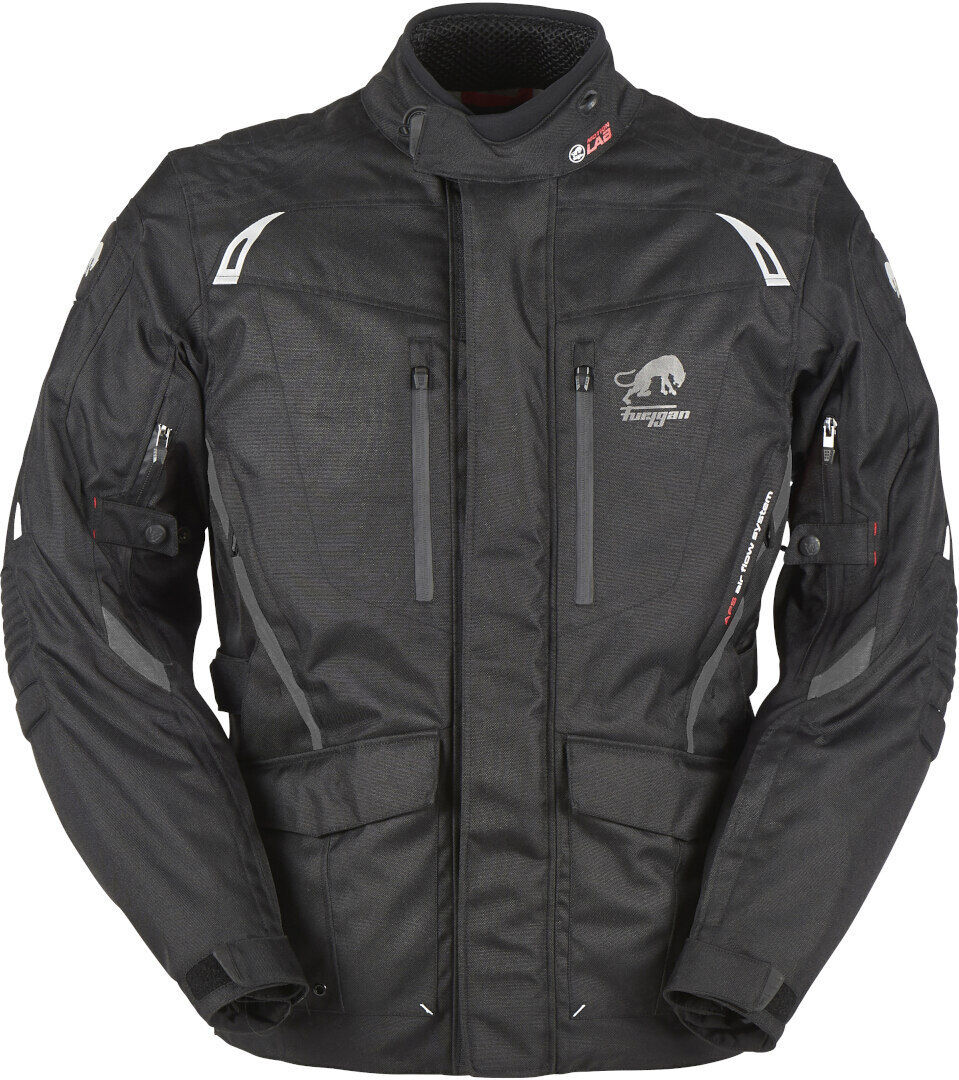 Furygan Apalaches Motorrad Textiljacke 4XL Schwarz