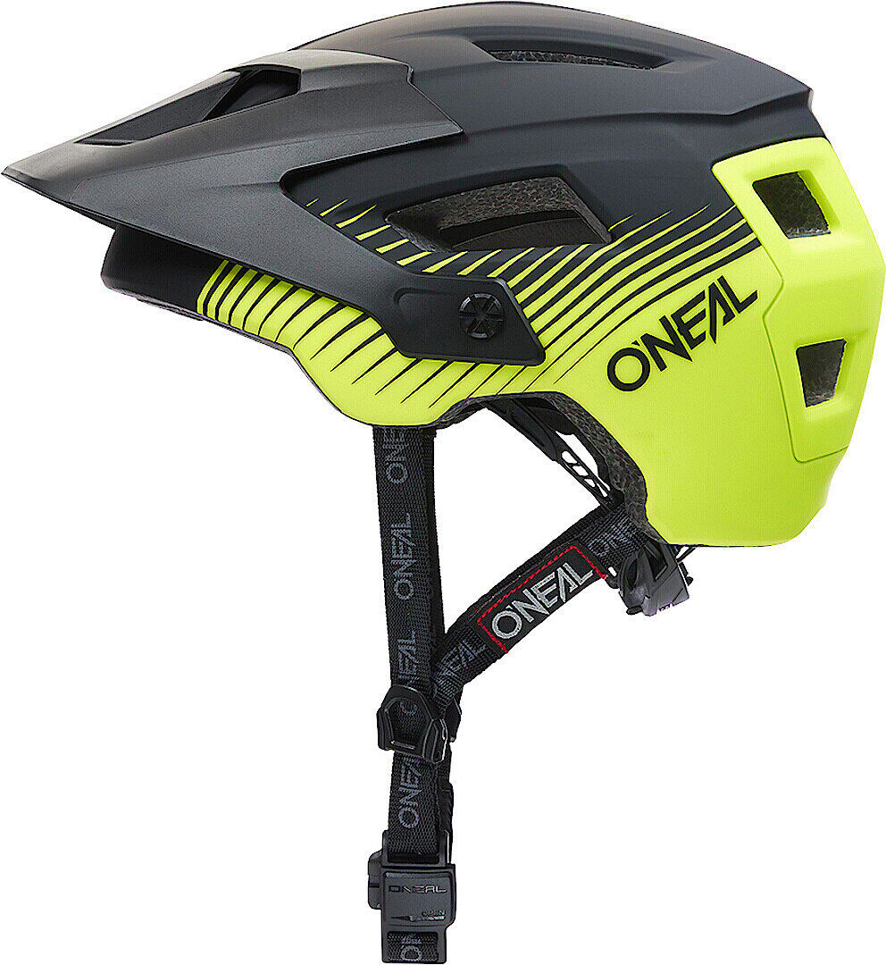 Oneal Defender Grill V.22 Fahrradhelm L XL Schwarz Gelb