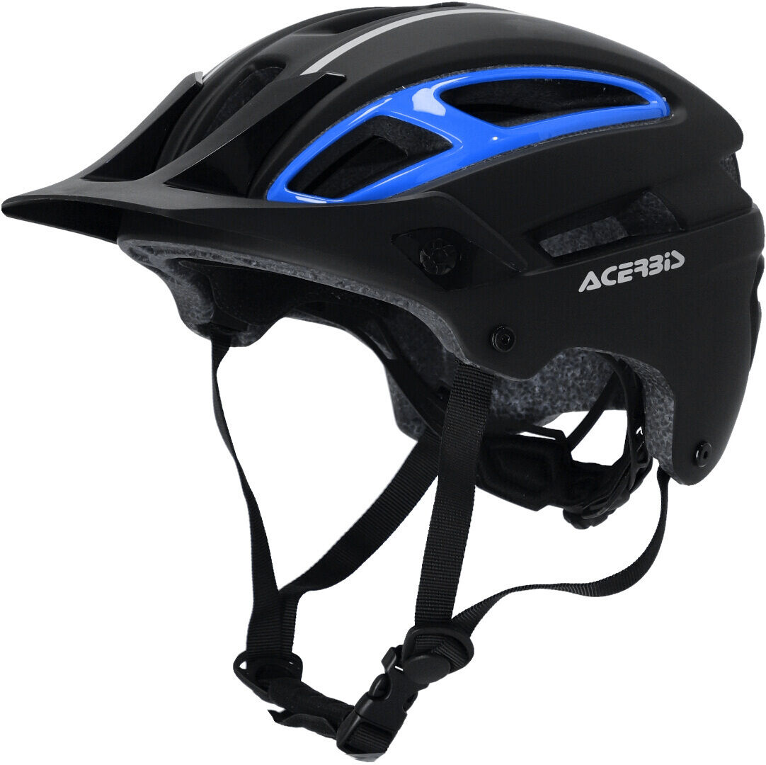 Acerbis Doublep MTB Helm L XL Schwarz Blau