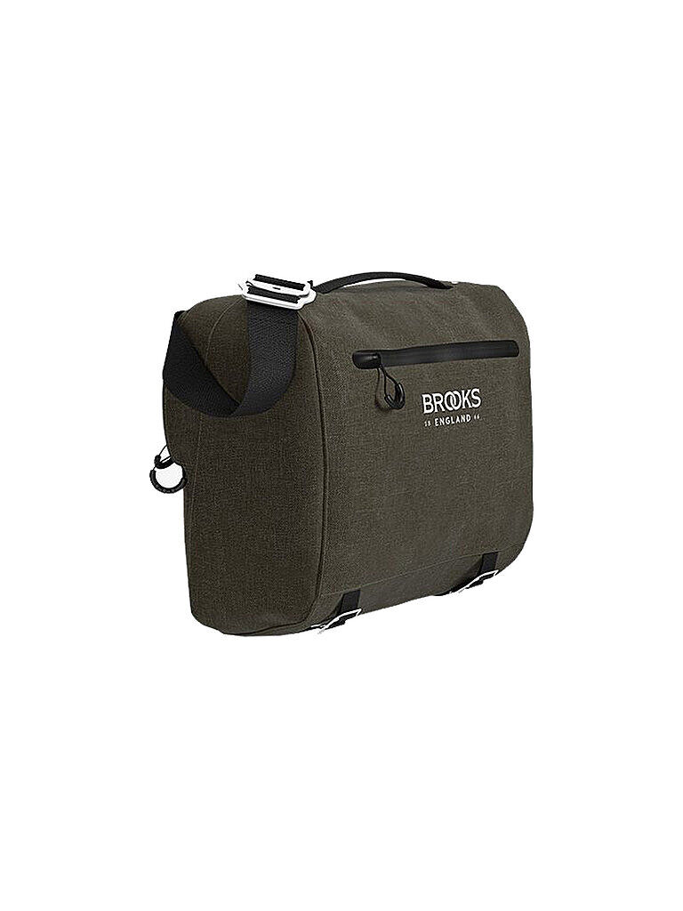 BROOKS ENGLAND Fahrradtasche Scape Handlebar Compact Bag grün   80032221 Auf Lager Unisex EG