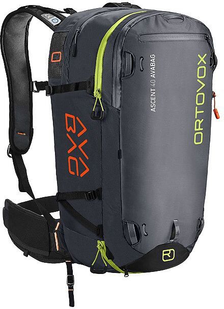 ORTOVOX Lawinenairbag-Rucksack Ascent 40L Avabag schwarz   46111 Auf Lager Unisex EG