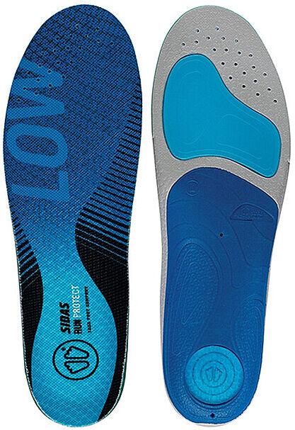 SIDAS Run 3Feet® Protect Low Einlagen blau   Größe: 44-45   315495000 LO Auf Lager Unisex 44-45