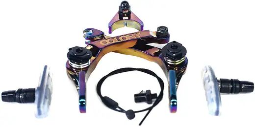 Colony BMX Brake Kit Colony Brethren (Rainbow Anodise)