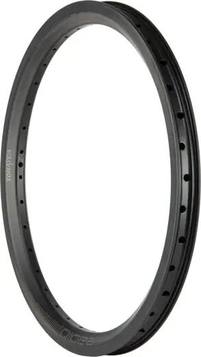 Radio Bike Co Radio Solar 20" Carbon Pro BMX Rim (Černá - Zadní)