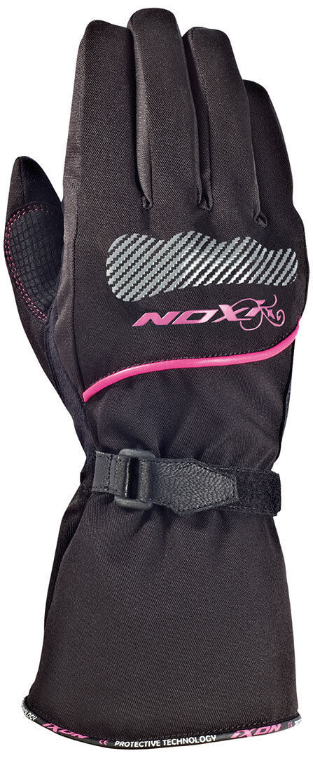 Ixon Pro Spy HP Dámské motocyklové rukavice 2XL Černá Bílá Růžový
