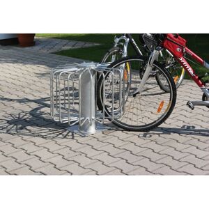 B2B Partner Fahrradständer im freien 360°, boden, für 10-18 Fahrräder