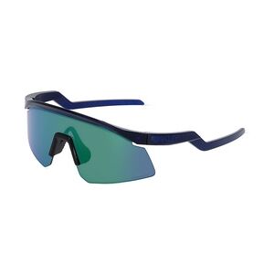 Oakley OO9229 Unisex-Sonnenbrille Randlos Monoscheibe Kunststoff-Gestell, blau