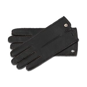 ROECKL Handschuhe Damen Hirschleder Handnaht Black