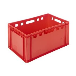 Lagerkiste Stapelbox Rot 60 x 40 x 30 cm